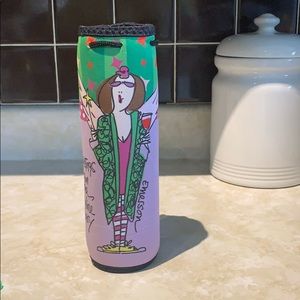 Emerson Wine Bottle Woozie / cover / gift “bag”